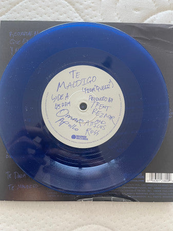 Omar Apollo, Trent Reznor And Atticus Ross : Te Maldigo (7", RSD, Ltd, Cob)