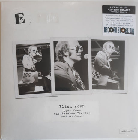 Elton John With Ray Cooper : Live From The Rainbow Theatre (LP, Album, RSD, Liv)