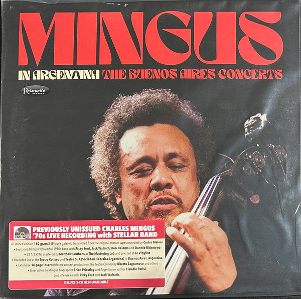 Charles Mingus : In Argentina (The Buenos Aires Concerts) (3xLP, RSD, Comp, Ltd, 180)