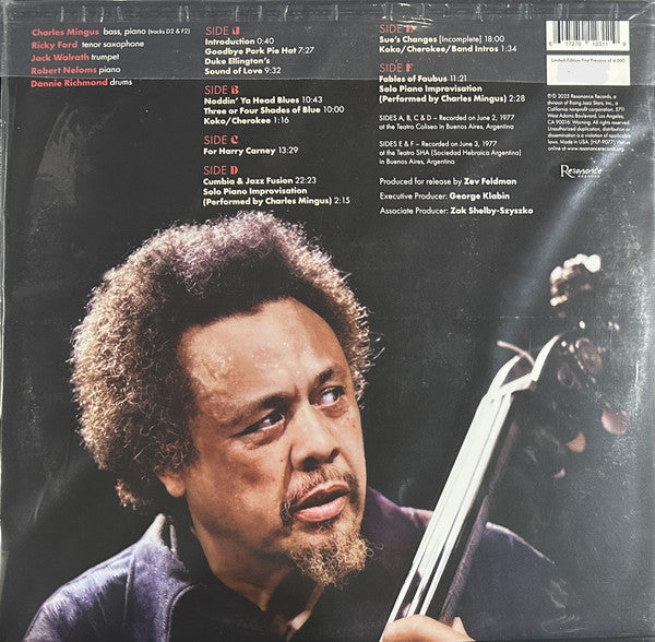 Charles Mingus : In Argentina (The Buenos Aires Concerts) (3xLP, RSD, Comp, Ltd, 180)