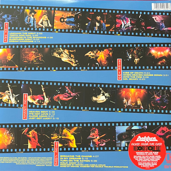 Dokken : Beast From The East (2xLP, Album, RSD, Ltd, RE, Gat)