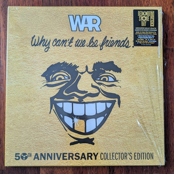 War : Why Can't We Be Friends? (50th Anniversary Collector's Edition) (LP, Album, RM + 2xLP + Box, RSD, Ltd, 50t)
