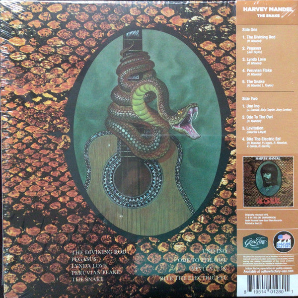 Harvey Mandel : The Snake (LP, Album, Gat)