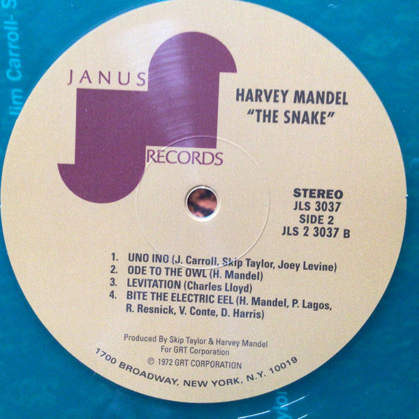 Harvey Mandel : The Snake (LP, Album, Gat)