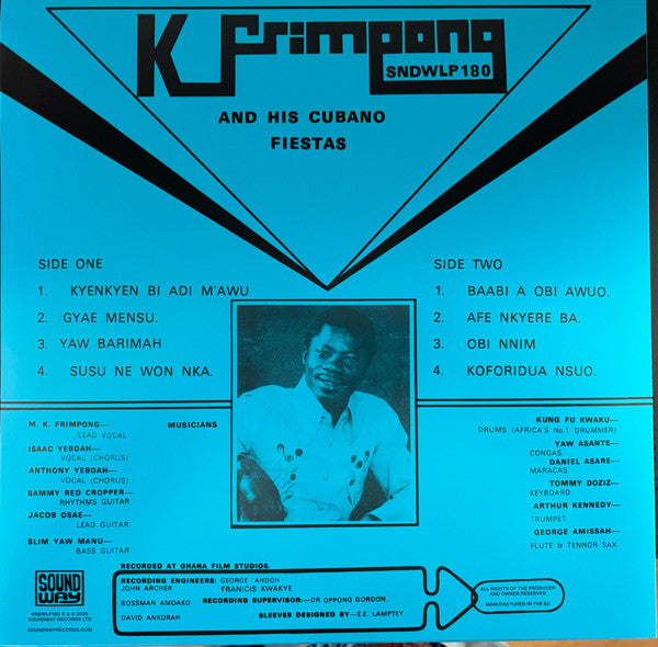 K. Frimpong & His Cubano Fiestas : K. Frimpong And His Cubano Fiestas (LP, RSD, Ltd, RM, Cle)