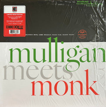 Gerry Mulligan Meets Thelonious Monk : Mulligan Meets Monk (LP, Album, RSD, Mono, Ltd, RE, 180)