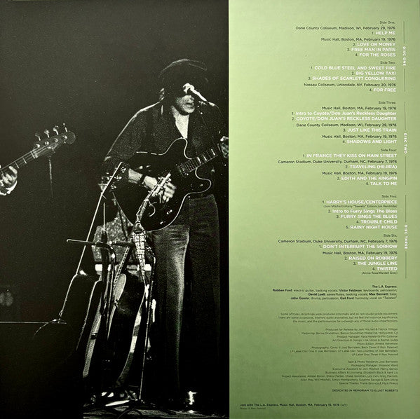 Joni Mitchell & The L.A. Express : 1976 U.S. Tour (3xLP, Album, RSD, Ltd, Tour)