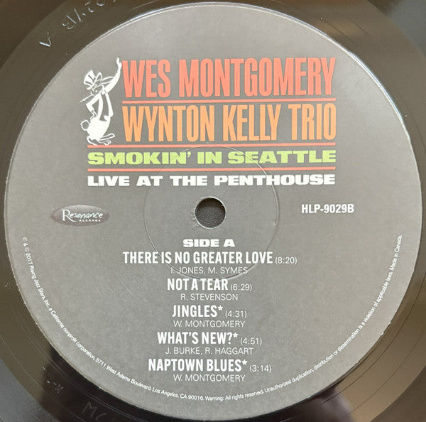 Wes Montgomery, Wynton Kelly Trio : Smokin' In Seattle (Live At The Penthouse) (LP, Album, RSD, Mono, Ltd, Num, RE, 180)