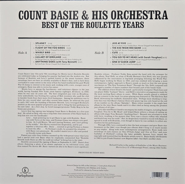 Count Basie Orchestra : Best Of The Roulette Years (LP, Album, RSD, Comp, Ltd)