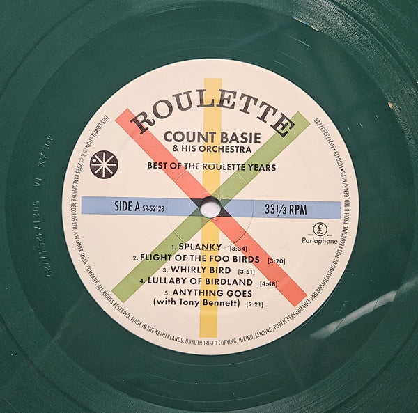Count Basie Orchestra : Best Of The Roulette Years (LP, Album, RSD, Comp, Ltd)