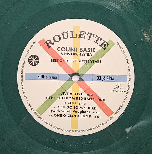 Count Basie Orchestra : Best Of The Roulette Years (LP, Album, RSD, Comp, Ltd)