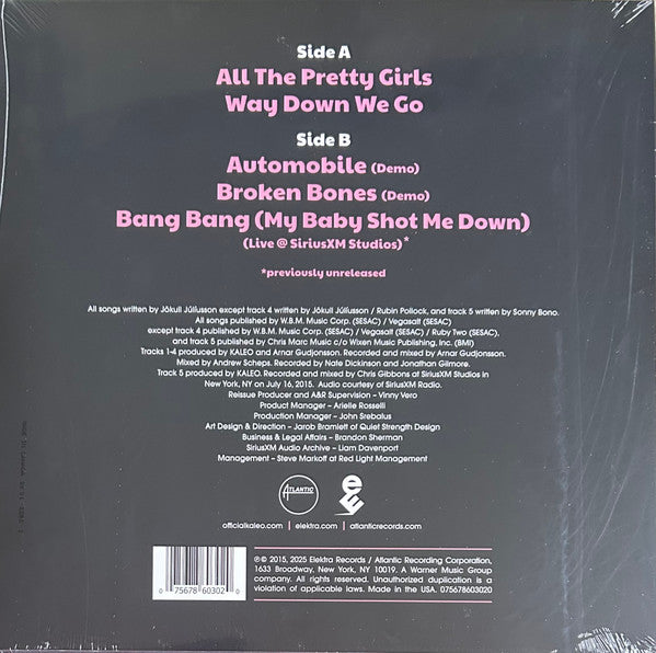Kaleo (3) : All The Pretty Girls Ep (12", EP, RSD, RE, Ras)