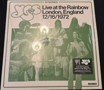 Yes : Live At The Rainbow London, England 12/16/1972 (3xLP, RSD, Etch, Ltd, RE)
