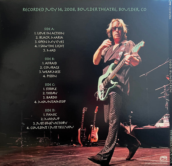 Todd Rundgren : The Arena Tour Live (2xLP, RSD, Ltd, Bla)