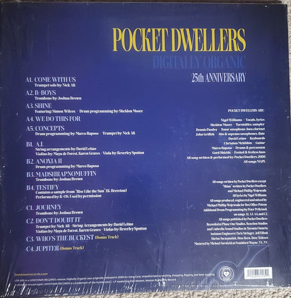 Pocket Dwellers : Digitally Organic (2xLP, RSD, 25t)