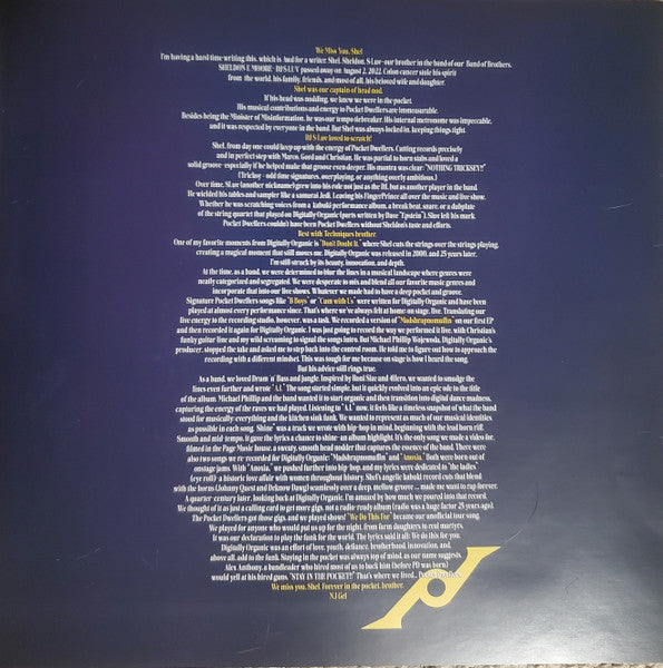 Pocket Dwellers : Digitally Organic (2xLP, RSD, 25t)