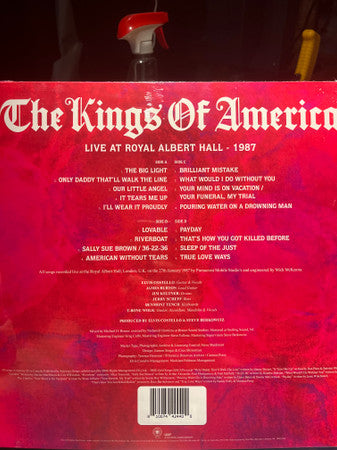 Elvis Costello : The Kings Of America (Live At Royal Albert Hall - 1987) (LP, RSD)