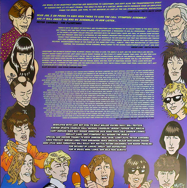 Various : Cavestomp! The Garage Rock Festacular! Presents A Torrent Of Talent! Volume One! (LP, RSD, Ltd)