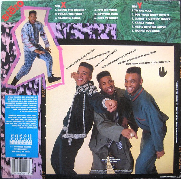 Stezo : Crazy Noise (LP, Album)