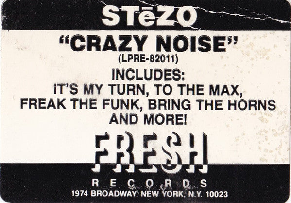 Stezo : Crazy Noise (LP, Album)