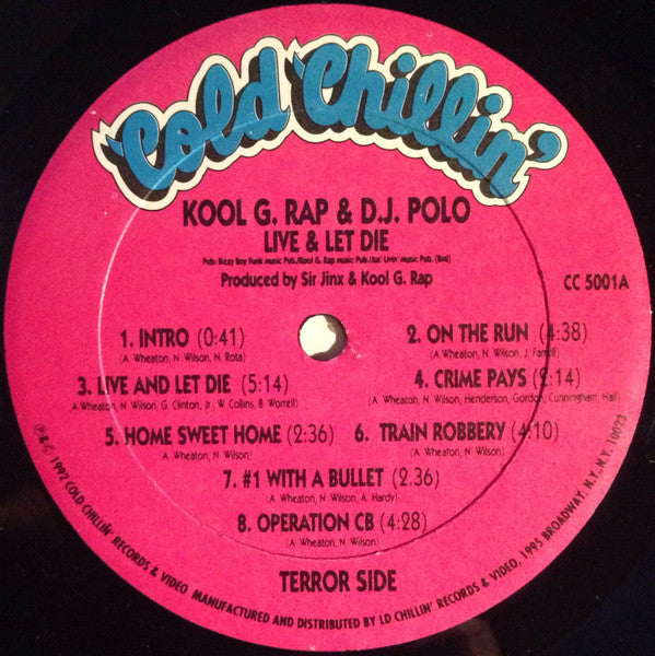 Kool G Rap & D.J. Polo : Live And Let Die (LP, Album)