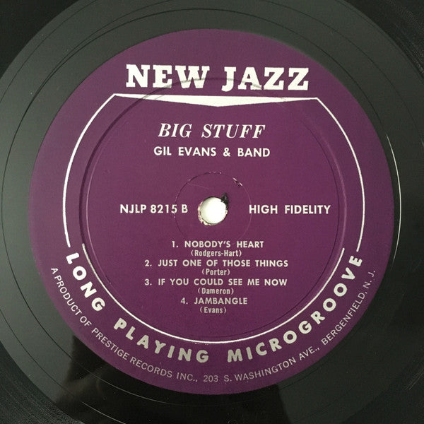 Gil Evans : Big Stuff (LP, Album, Mono, RE)