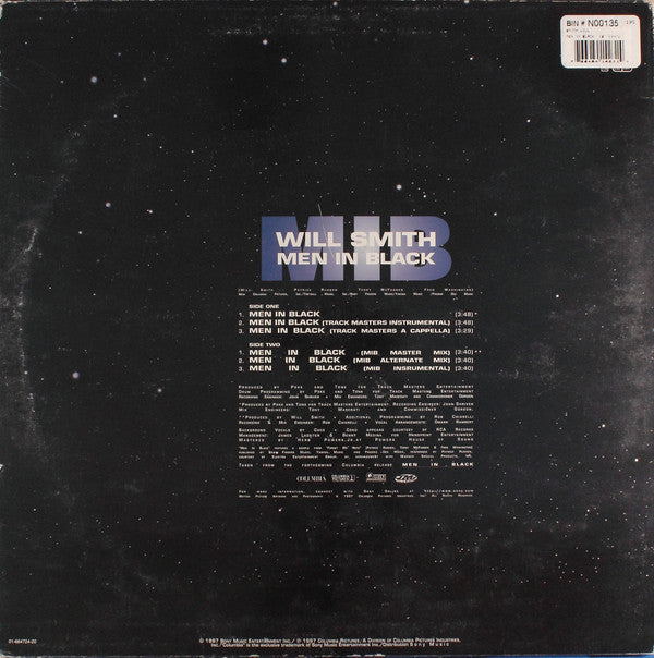 Will Smith : Men In Black (12")