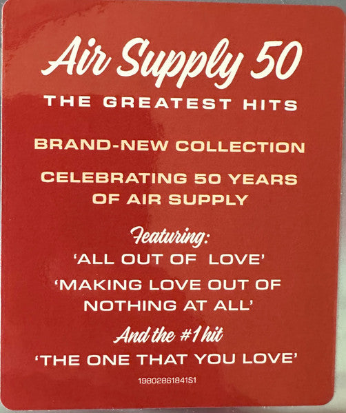 Air Supply : Greatest Hits (LP, Comp)