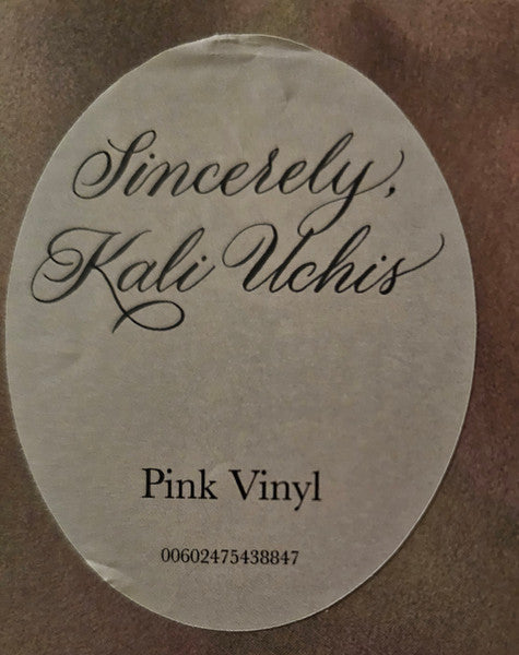 Kali Uchis : Sincerely, (LP, Album, Pin)