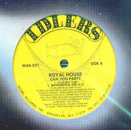 Royal House : Can You Party (12")