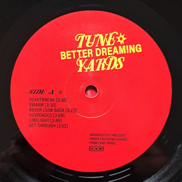 Tune-Yards : Better Dreaming (LP, Album)