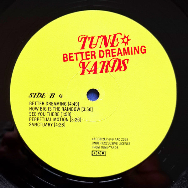 Tune-Yards : Better Dreaming (LP, Album)