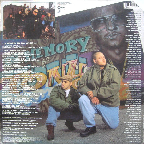 Fat Joe : Represent (LP, Album)