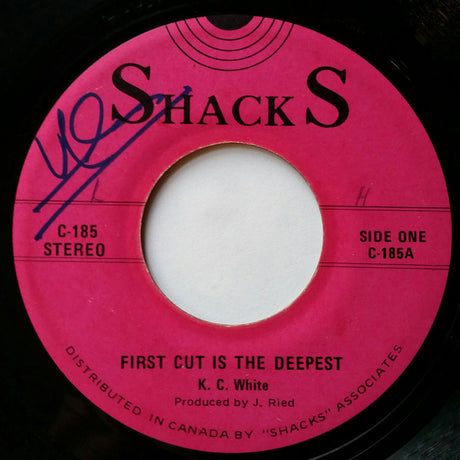 K.C. White / The Soul Syndicate : First Cut Is The Deepest (7")