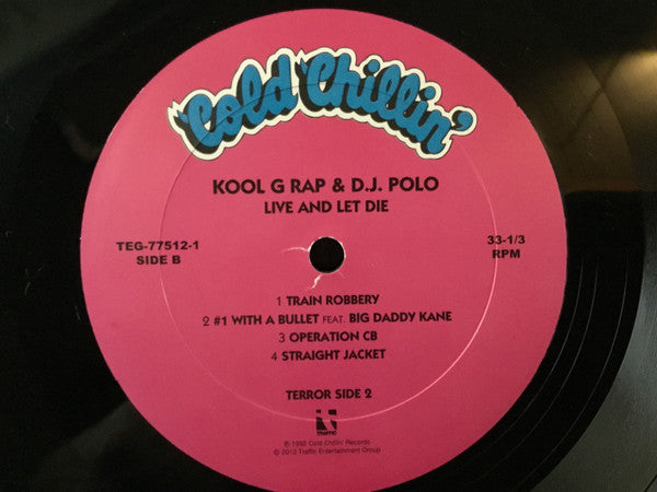 Kool G Rap & D.J. Polo : Live And Let Die (2xLP, RE, RM)