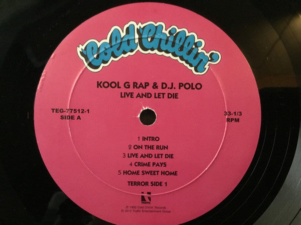 Kool G Rap & D.J. Polo : Live And Let Die (2xLP, RE, RM)
