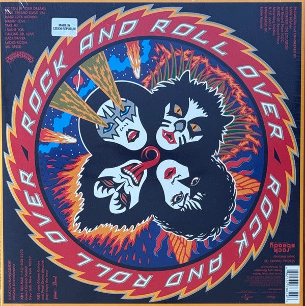 Kiss : Rock And Roll Over (LP, Album, RE, 180)