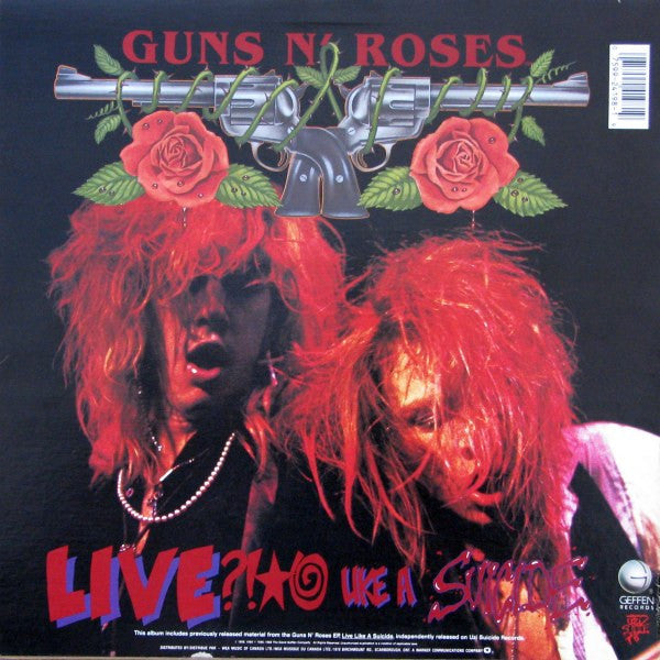 Guns N' Roses : G N' R Lies (LP, Album, Bro)