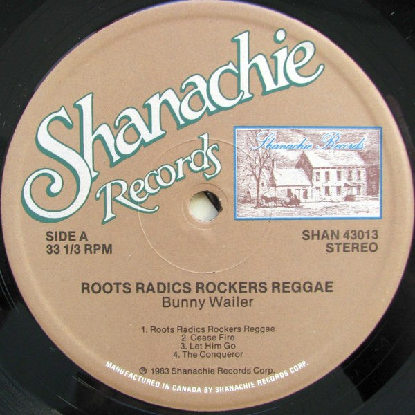 Bunny Wailer : Roots Radics Rockers Reggae (LP, Album)