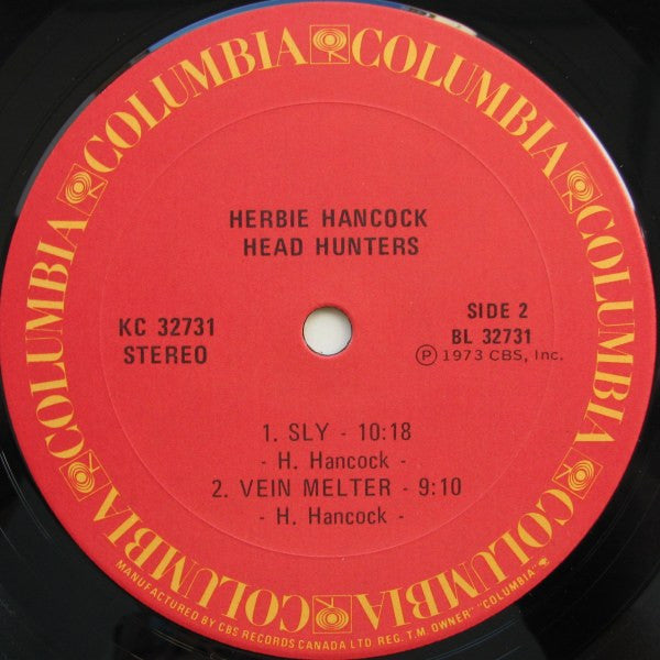 Herbie Hancock : Head Hunters (LP, Album, RE)