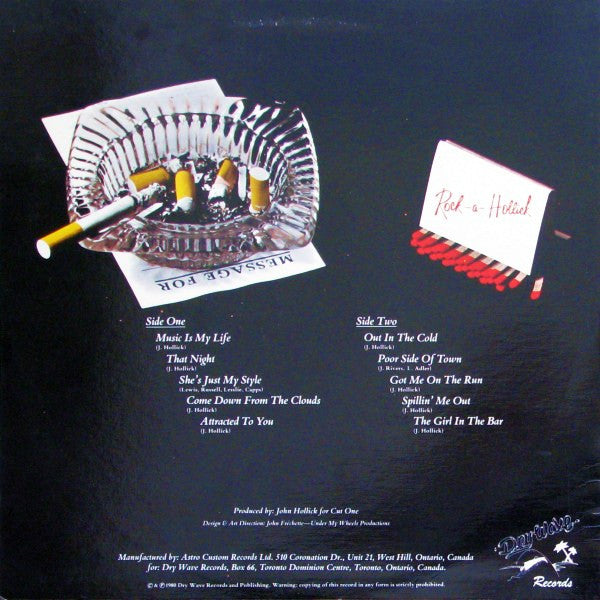 John Hollick : Rock-A-Hollick (LP, Album)