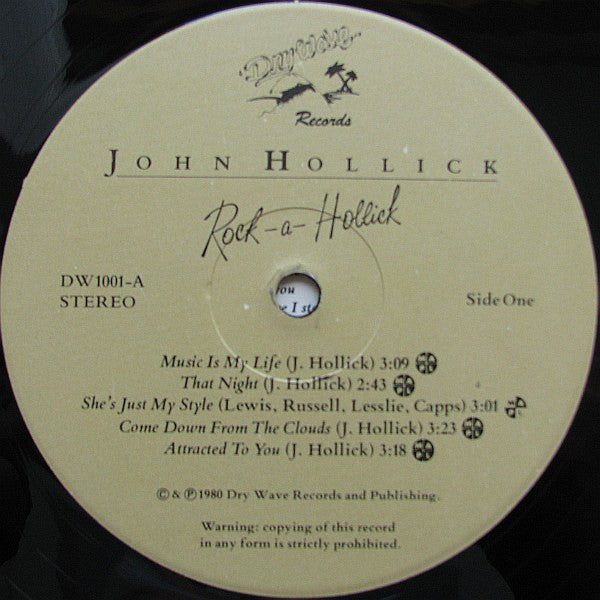 John Hollick : Rock-A-Hollick (LP, Album)