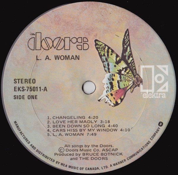 The Doors : L.A. Woman (LP, Album, RE)