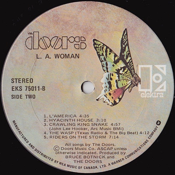 The Doors : L.A. Woman (LP, Album, RE)