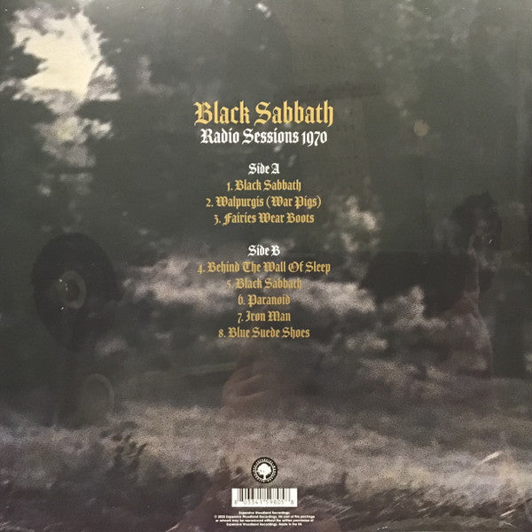 Black Sabbath : Radio Sessions 1970 (LP, Album, RM, Unofficial, Red)