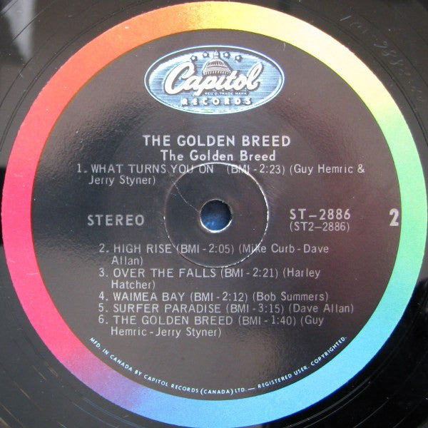 The Back-Wash Rhythm Band : The Golden Breed (LP, Album)