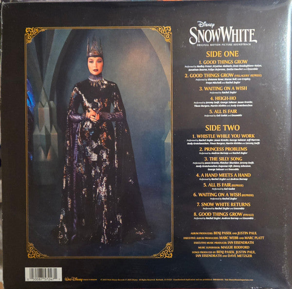 Benj Pasek & Justin Paul* : Disney's Snow White (Original Motion Picture Soundtrack) (LP, App)