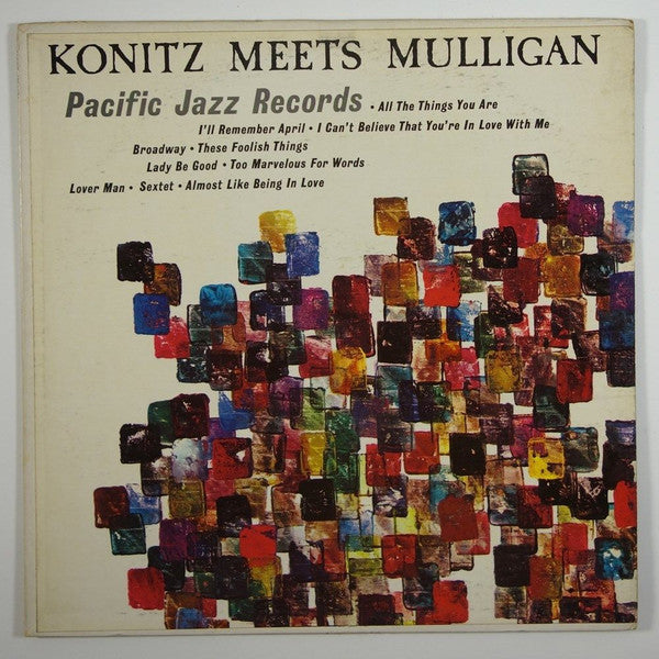 Lee Konitz Meets Gerry Mulligan : Konitz Meets Mulligan (LP, Album)