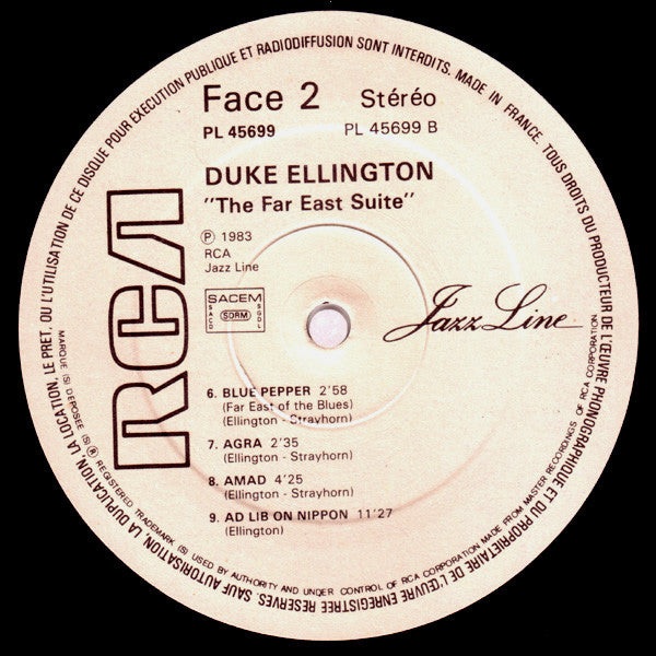 Duke Ellington : The Far East Suite (LP, Album, RE)