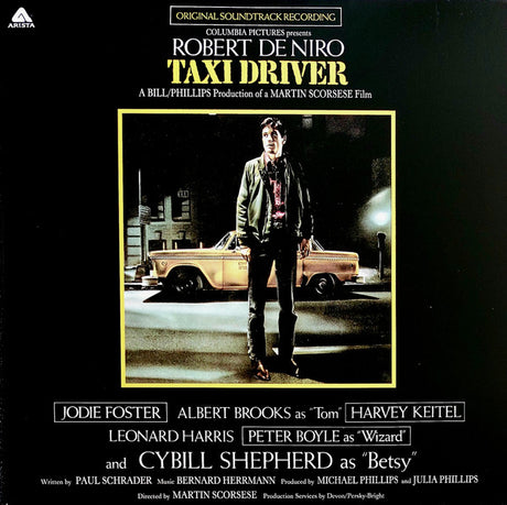 Bernard Herrmann : Taxi Driver (Original Soundtrack Recording) (LP, Album, M/Print, RE)